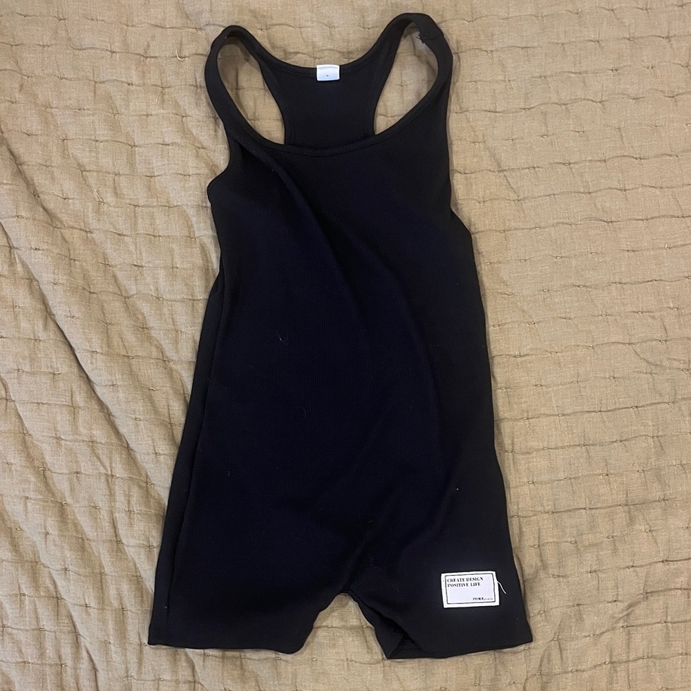 SHEIN Black kids bodysuit